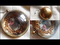 Vintage bauble with gilding ♡♡♡Decoupage tutorial  (Inspiracja dla Zielone Koty)