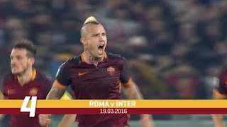 Radja Nainggolan's Top 5 Roma Goals
