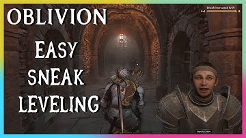 Easy Sneak Leveling guide!| Oblivion Remastered | Let Me Show You Something
