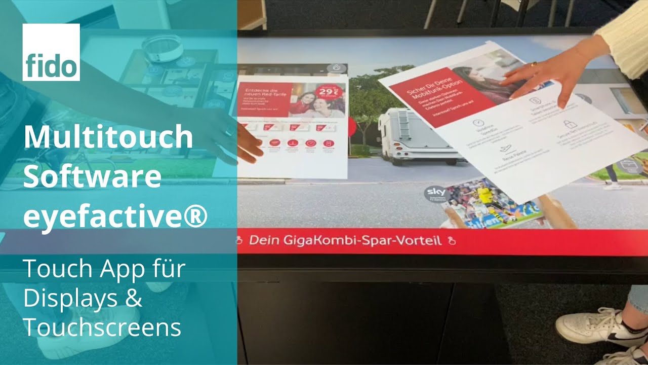 Touch Software für Touchscreens, Displays und Screens. | fido GmbH & Co.KG  Lösungen rund um Druck & Dokumentenmanagement