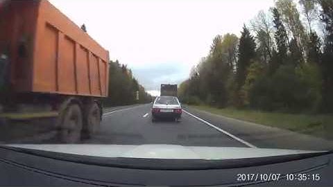 Не самый безопасный обгон