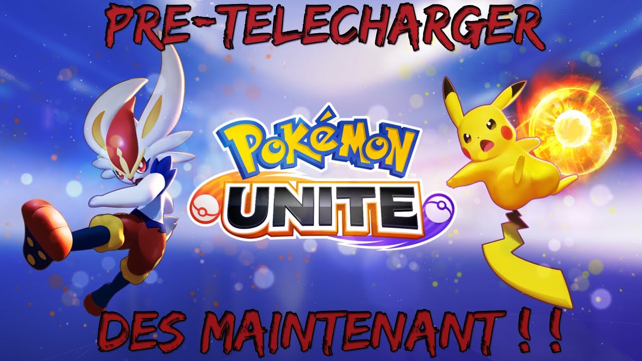 Pokémon Unite PRE TELECHARGER POKEMON UNITE DES MAINTENANT ! ! YouTube