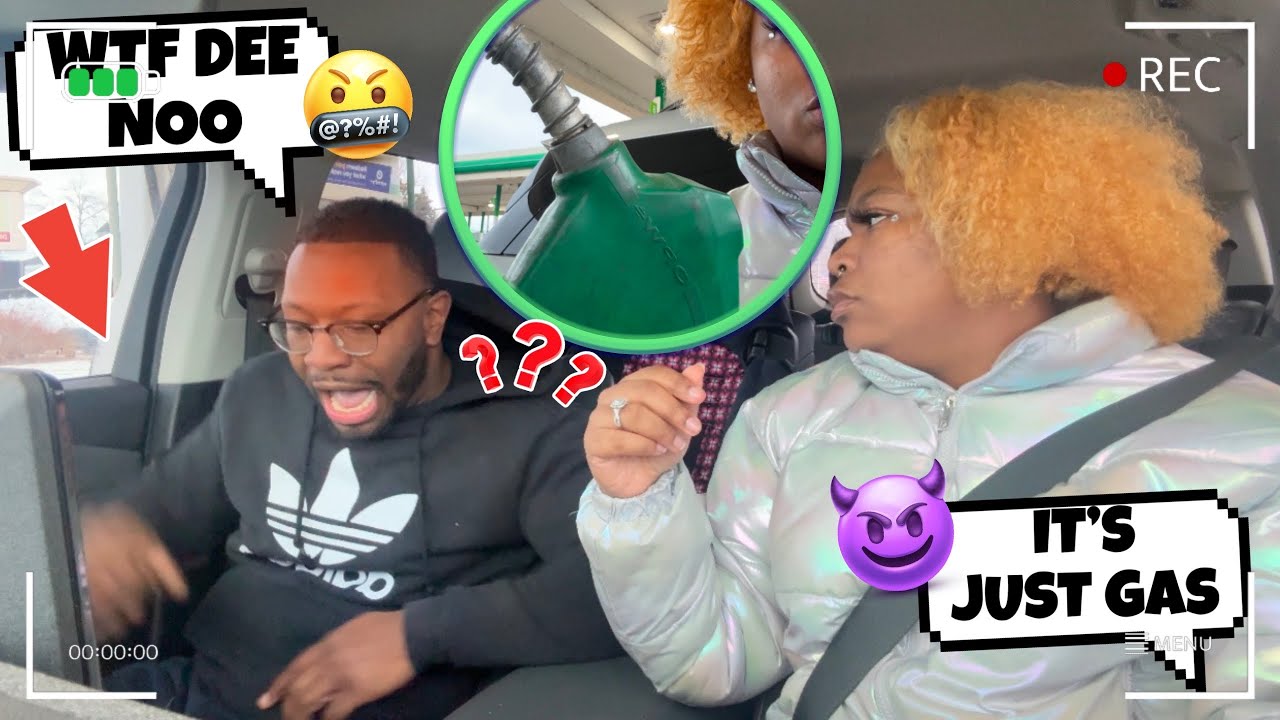 ПРЕДСТАВЛЯЮ, ЧТО ЗАЛИЛА «ДИЗЕЛЬНЫЙ БЕНЗИН» ⛽️ В ГРУЗОВИК СВОЕГО ПАРНЯ, ЧТОБЫ УВИДЕТЬ ЕГО РЕАКЦИЮ ...