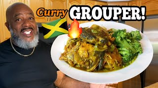 How to make Curry Grouper Head! | Deddys Kitchen