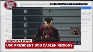 USC President Bob Caslen officially resigns