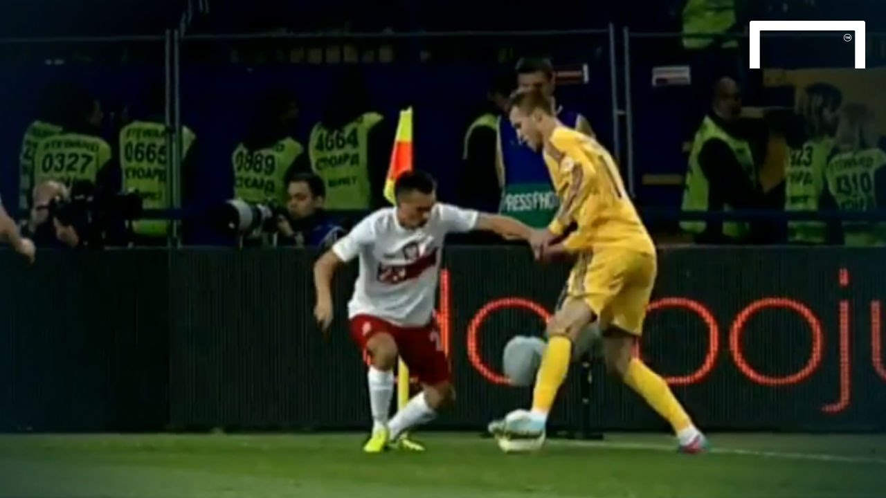 Amazing flip-flap skill - Andriy Yarmolenko