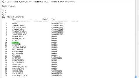Oracle full table scans, direct path reads, object level checkpoints, ORA 8103s (old videos)
