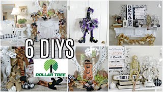 🎃6 DIY DOLLAR TREE FALL\/ HALLOWEEN DECOR CRAFTS 🎃  \\