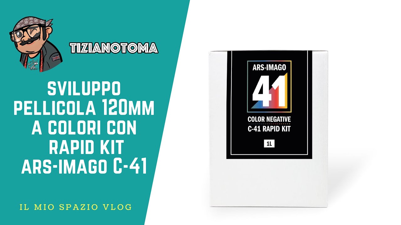 Kit Sviluppo Pellicola Colore C41 - 1 Litro Per Negativi Colore (Rapid)