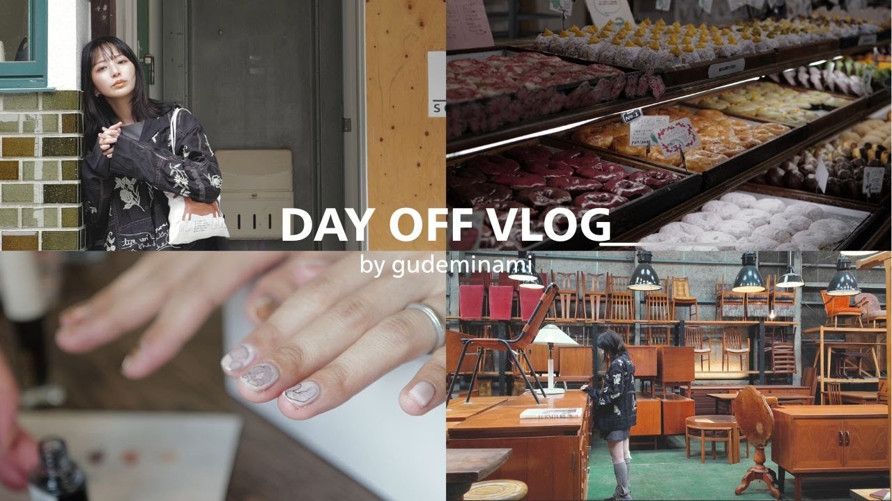 私の休日🍩 ネイル/インテリア/カフェ/モーニング/ドーナツ