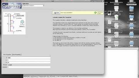 Running OpenSees on NEEShub