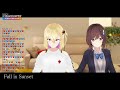 Fall in Sunset -- 芦澤サキ &amp; 道明寺ここあ/【切り抜き】(中,日雙語字幕)