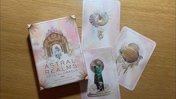 Astral Realms Crystal Oracle | 神諭卡