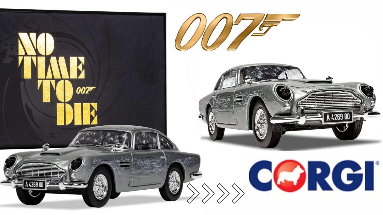 Corgi James Bond 007 –Aston Martin DB5 – Échelle 1:36 – Boîte