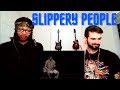 TALKING HEADS "SLIPPERY PEOPLE" LIVE (reaction)