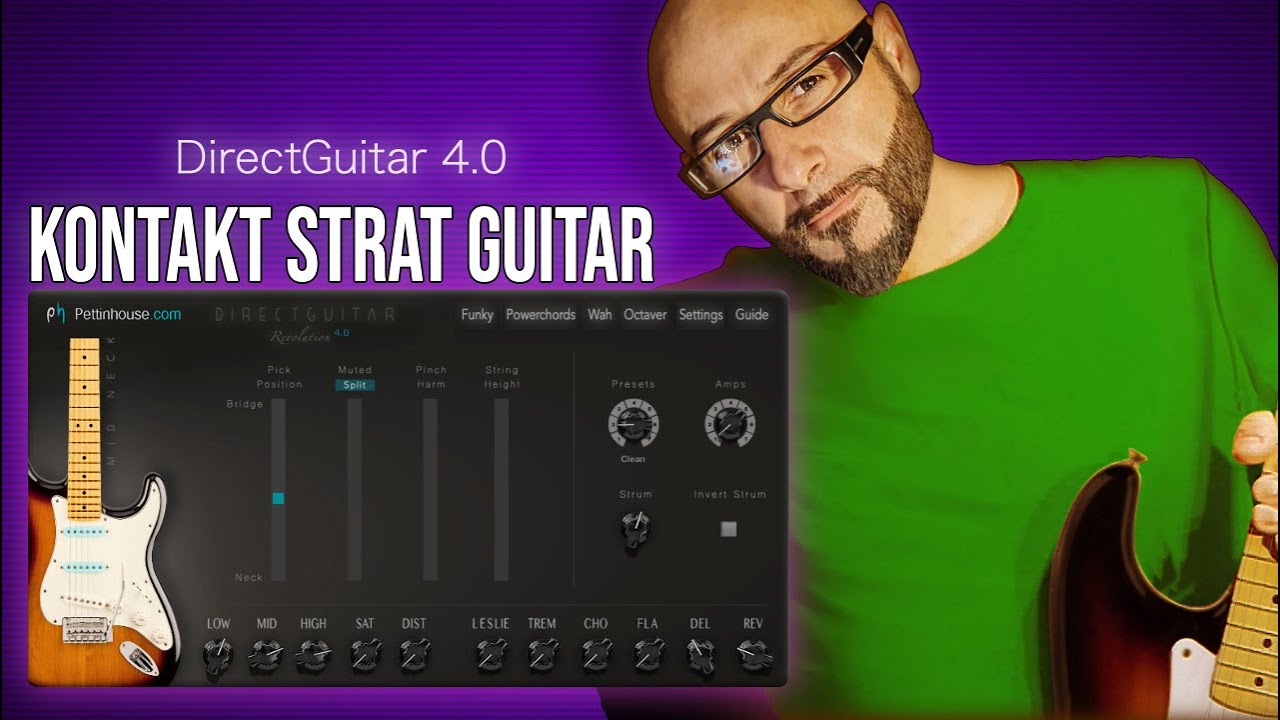 Real Stratocaster in Kontakt? Meet DirectGuitar 4.0 Revolution by Pettinhouse