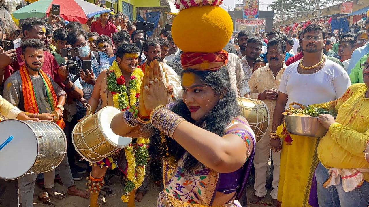 jogini shyamala Bonam | Surya bonam | Komuravelli Mallanna jathara 2023 | Mallanna sigam 2023