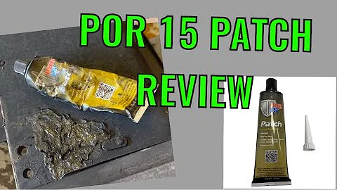 POR15 PATCH REVIEW | RUST HOLE PATCH | RUST HOLE FIX POR15 | POR15 | POR-15