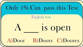 🧠 Can You Pass This Grammar Test 66 MCQs | Singular vs Plural
