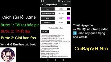 Cách treo game Nro Mod java  bằng J2me không bị văng ra chỉ trong ba bước