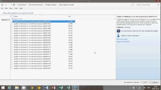 Windows 8.1 Optional Updates in Windows update april 2015