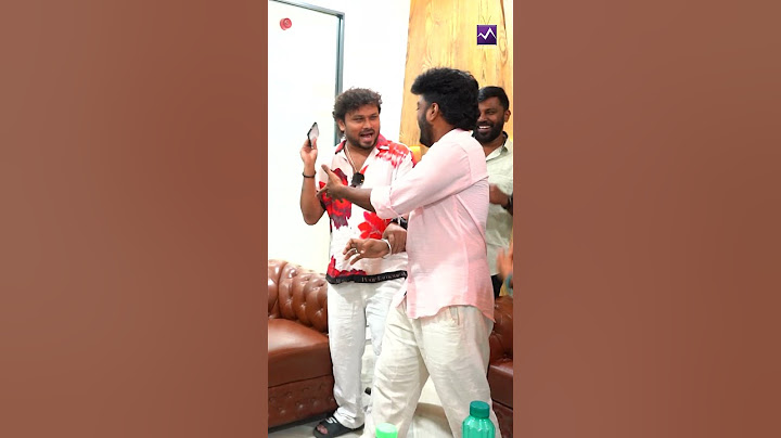 Thalaivan VJ Siddhu and boys arrived on the sets of SOV4 #mmplus