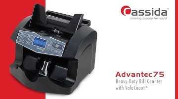 Cash Counting Made EASY! Meet the Advantec75 Bill Counter!