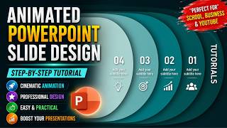 CINEMATIC PowerPoint Slide in 5 Minutes! 😱 (Morph Transition Tutorial)