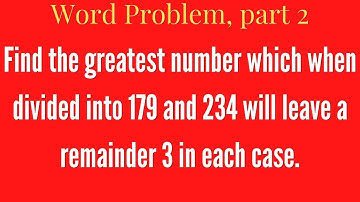 Word Problem, part 2