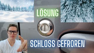 Schloss Enteisen, Türschloss Enteisen, Autoschloss Eingefroren, Autoschloss Enteisen