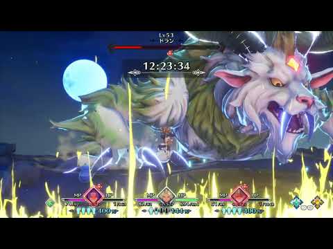 聖剣伝説3 TRIALS of MANA ドラン戦 ノーフューチャーモード4周目 ノーダメージ撃破
