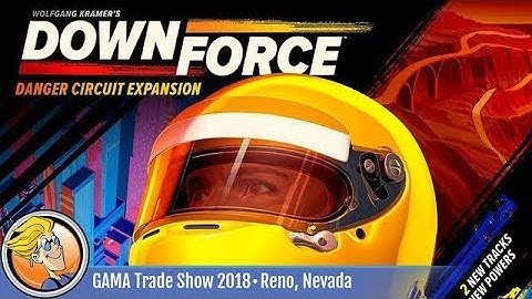 Downforce: Danger Circuit — game preview at the 2018 GAMA Trade Show