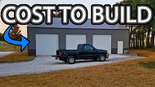 How Much Did It Cost to Build my Shop? Plus Future Plans