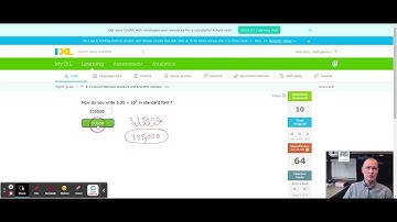 IXL 8th grade math Convert between standard and scientific notation H8A