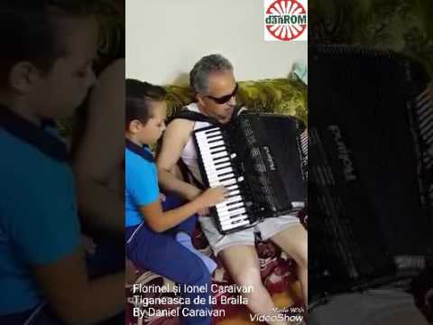Florinel (9 ani) și Ionel Caraivan - Tiganeasca de la Brăila