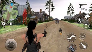 Secret Agent Lara : Frontline Commando TPS : Android Gameplay FHD screenshot 4