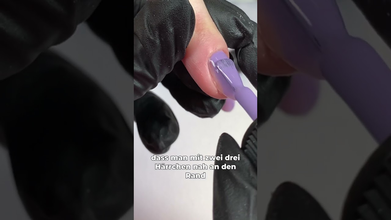 Lackierst du nah am Rand? 