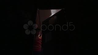 Power Outage And Flashlight. Stock Footage screenshot 5