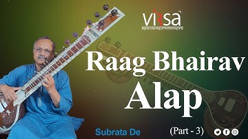 Learn Raag Bhairav Alap On Sitar | Raag Bhairav Sitar | Raag Bhairav Aalap , Jod & Jhala