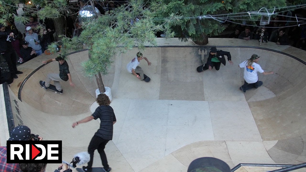 Non-Serious Skateboard Bowl Contest - Bright TradeShow 2015