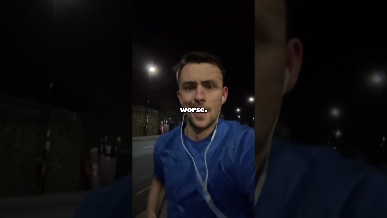 I ran in the dark and this happened…