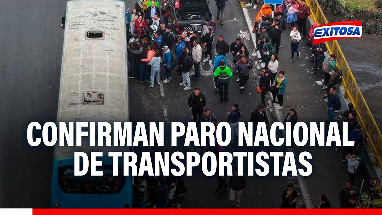 🔴🔵Transportistas anuncian paro nacional para el 10 de octubre: Se ...