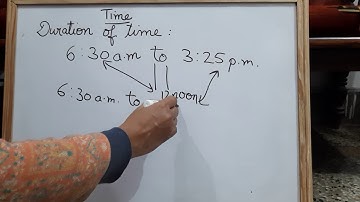 DURATION am to pm  12 HOUR CLOCK EX 11. 4