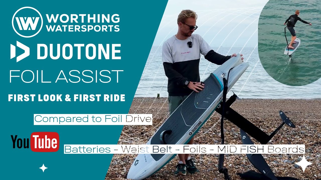 Duotone Foil Assist – первый взгляд и первый опыт | Полный обзор от Worthing Watersports