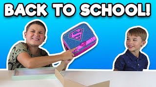 MYSTERY BOX OF BACK TO SCHOOL SWITCH UP CHALLENGE!!!