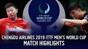 Ma Long vs Lin Yun-Ju | 2019 ITTF Men