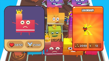 Merge Number Cube: Fam Run 🌟🌟 VS 🌟🌟 Alphabet Dino Run