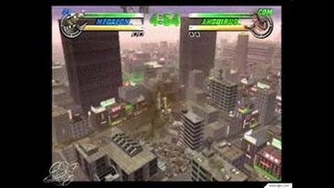 Godzilla: Destroy All Monsters Melee GameCube Gameplay -