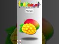 🍎 Fruits Name for Kids | Learn Fruits in English 🍌🍇 #shorts #kids #fruits #kidslearning #viral