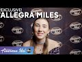 Allegra Miles Can't Wait To Connect Through Her Original Music - American Idol 2022